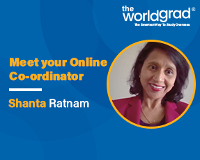 Meet your Online Coordinator &#8211; Shanta Ratnam | The WorldGrad