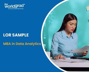 Professional LOR Sample — MBA in Data Analytics