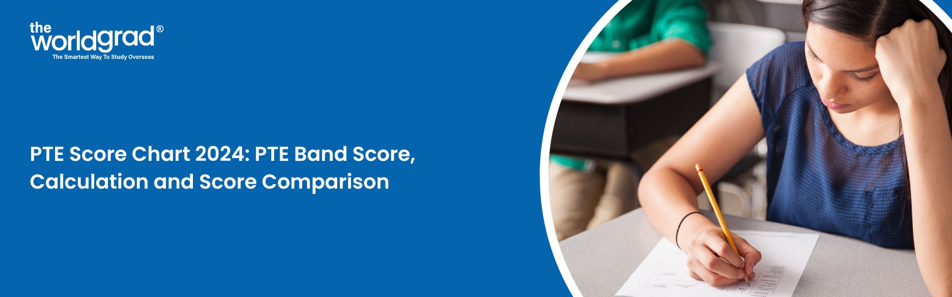 PTE Score Chart 2024: PTE Band Score, Calculation and Score Comparison