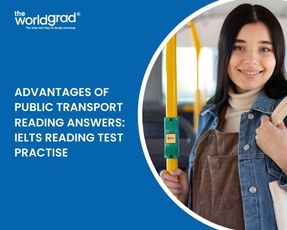 Advantages of Public Transport Reading Answers: IELTS Reading Test Practise