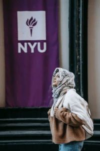 A student in NYU