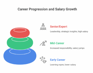 Career Progression and Salary Growth Chart